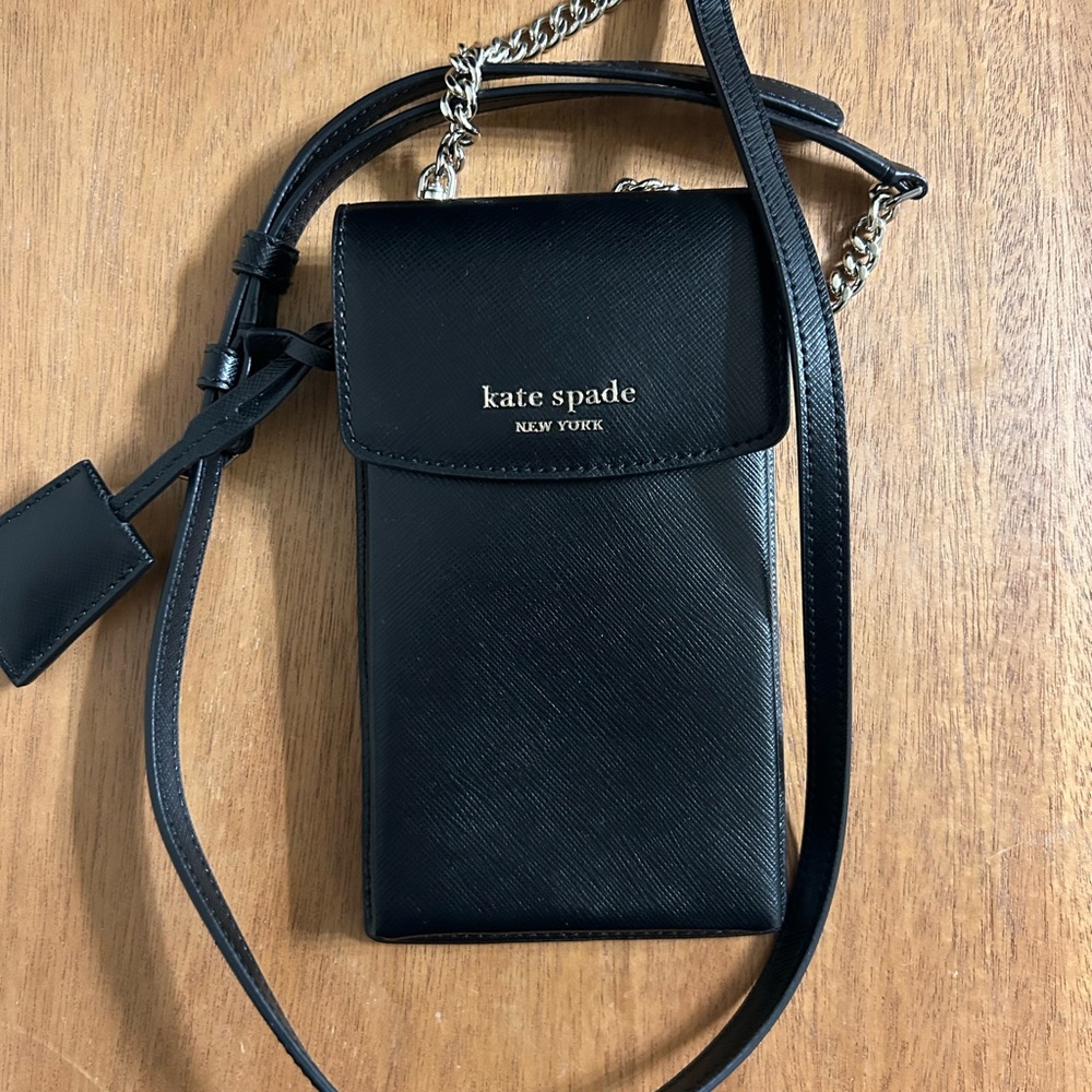 Kate Spade Black Leather Crossbody